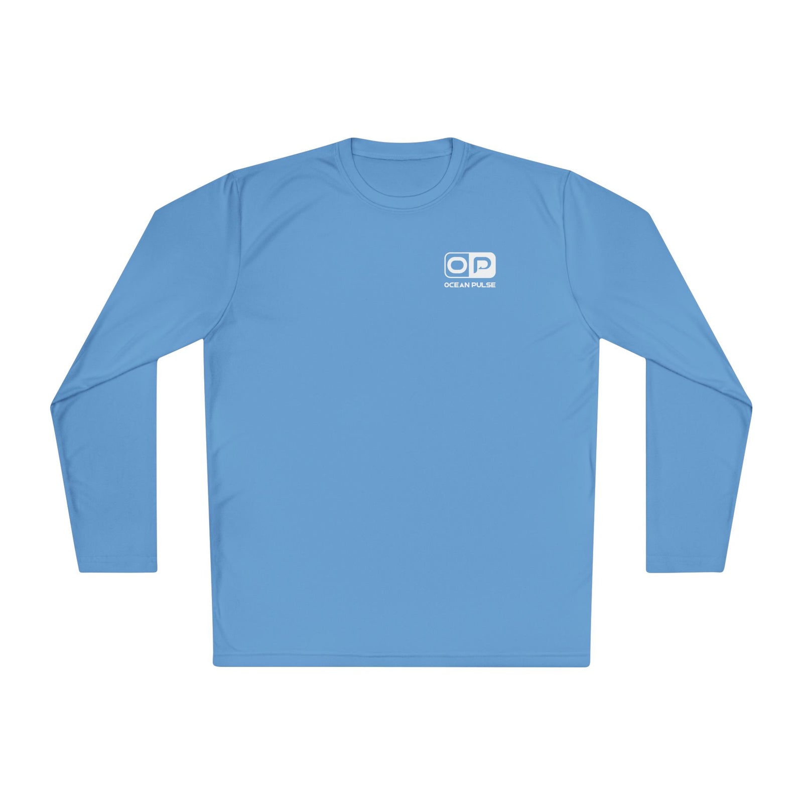OP Florida Keys Reef Slam Long Sleeve Performance Fishing Shirt by Ocean Pulse (Carolina Blue)