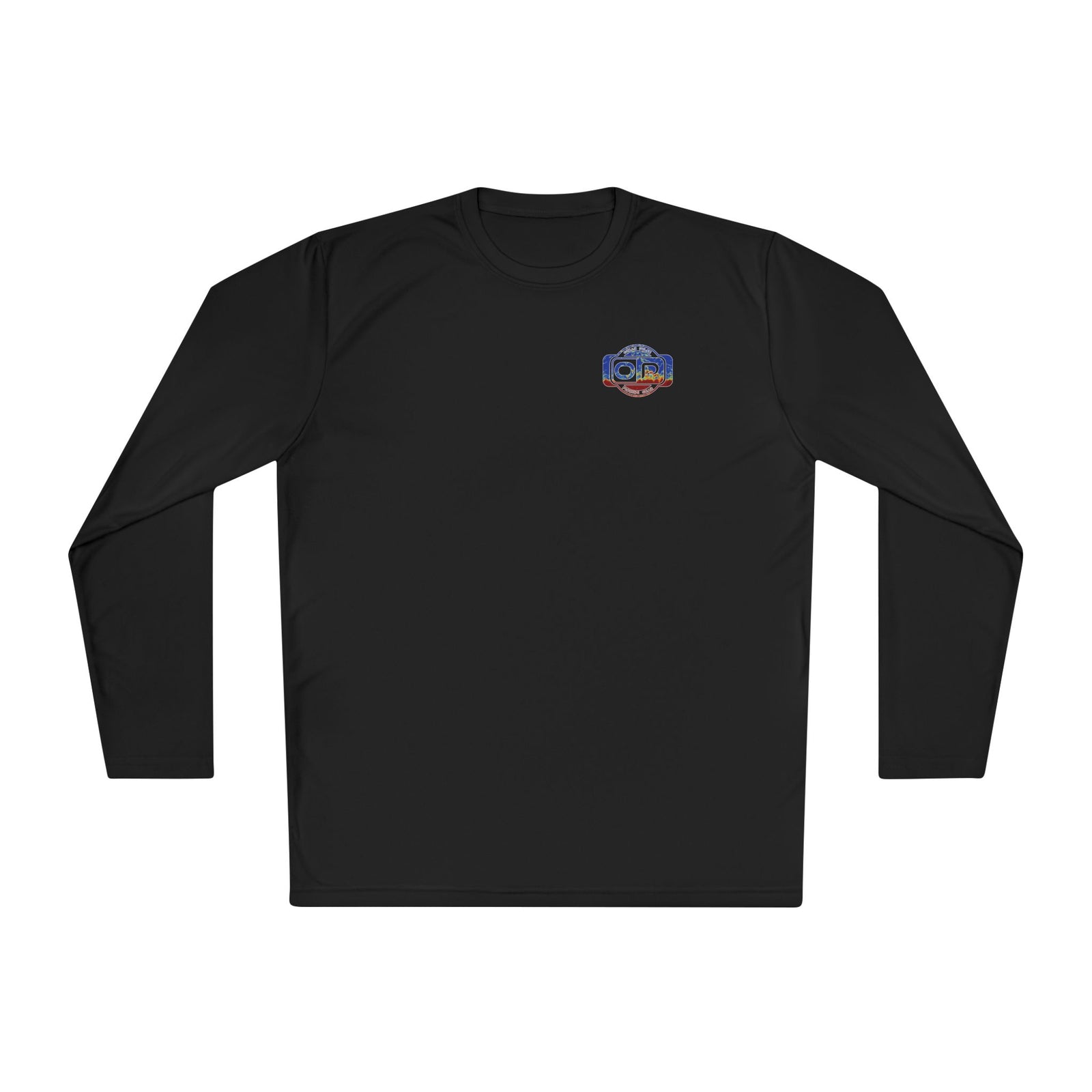 OP Sonar Series Long Sleeve Performance Fishing Shirt by Ocean Pulse (Black)