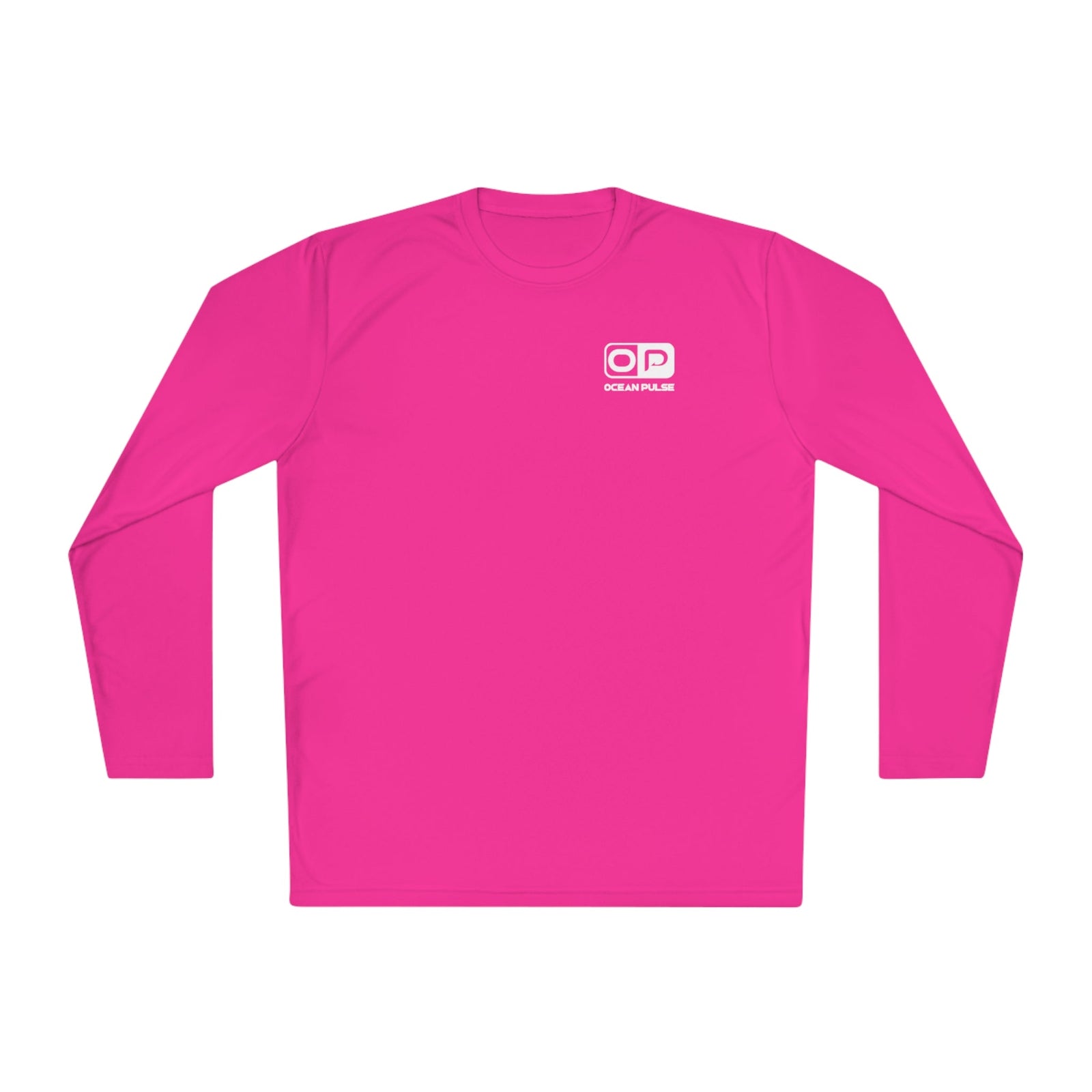 OP OG Long Sleeve Performance Fishing Shirt by Ocean Pulse (Neon Pink) - Ocean Pulse Gear