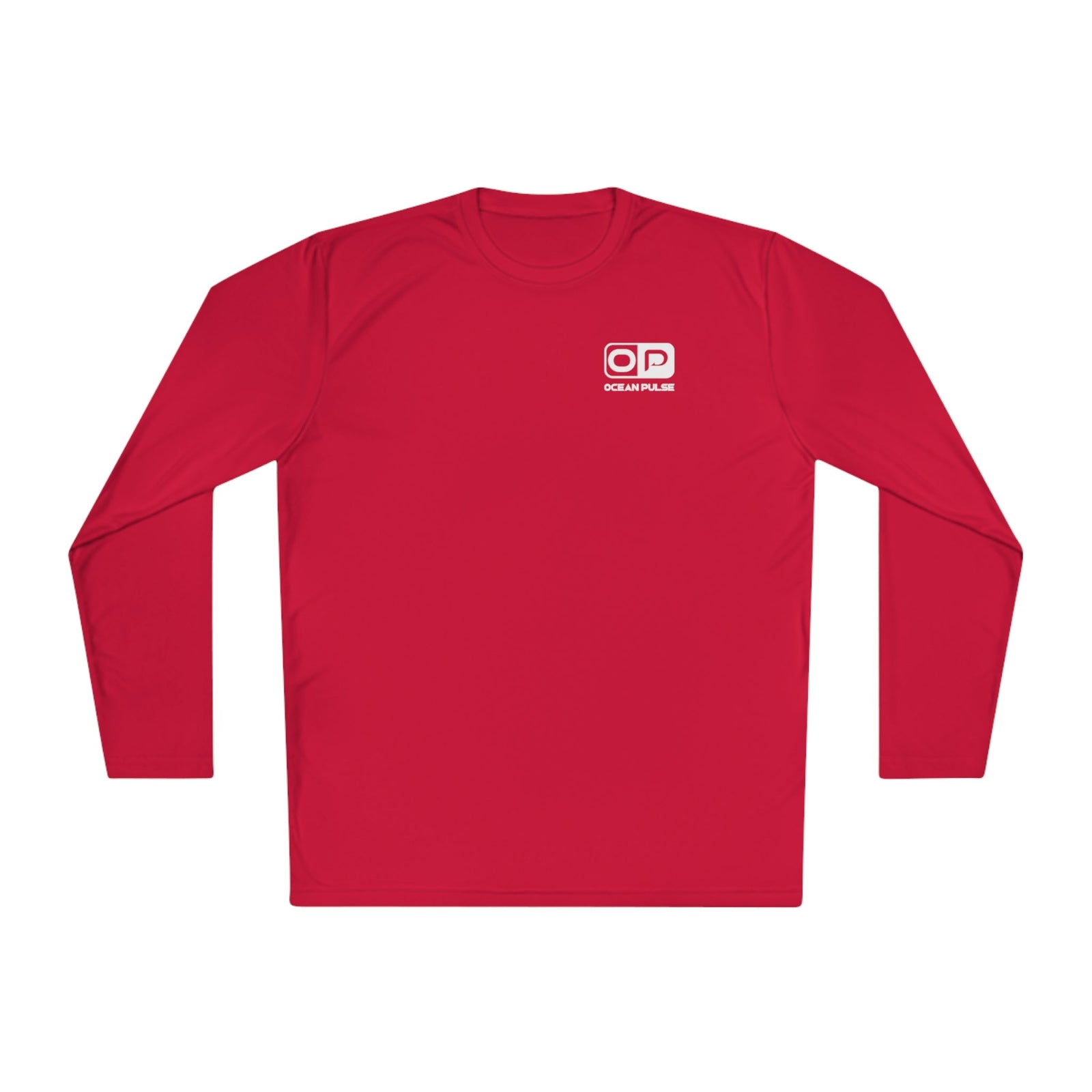OP OG Long Sleeve Performance Fishing Shirt by Ocean Pulse (Red) - Ocean Pulse Gear