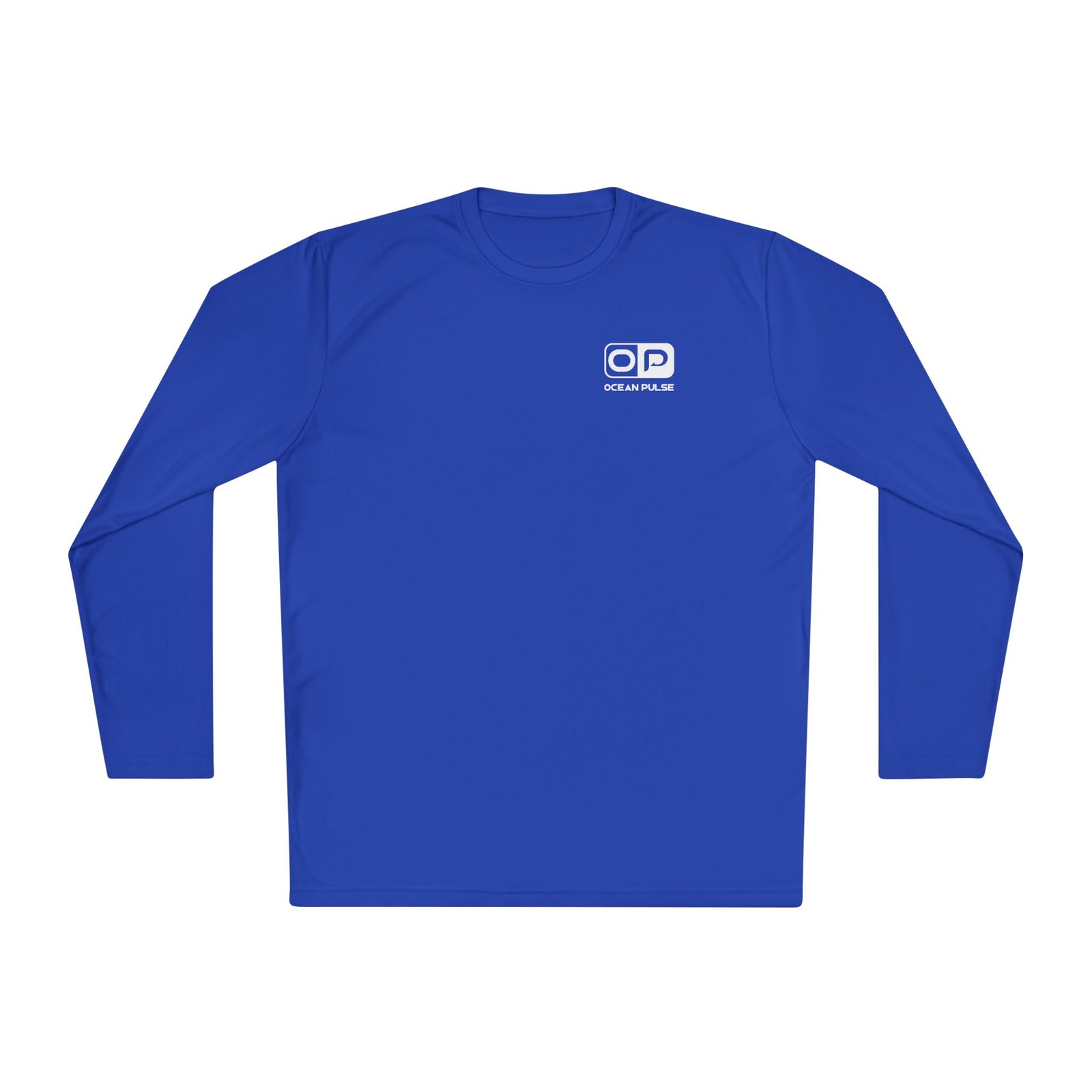OP Florida Keys Reef Slam Long Sleeve Performance Fishing Shirt by Ocean Pulse (Royal Blue)