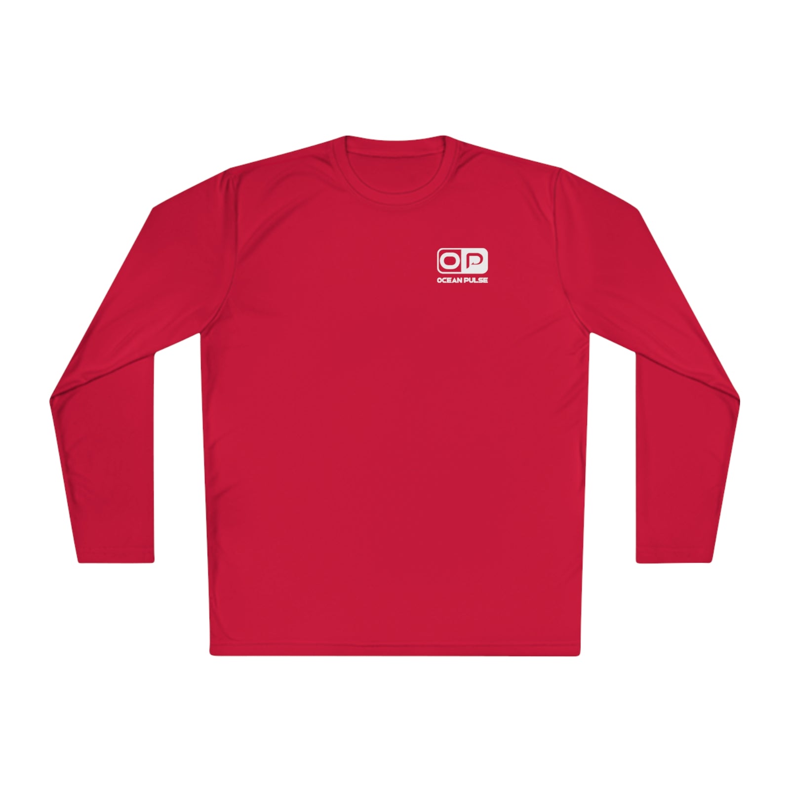 OP OG Long Sleeve Performance Fishing Shirt by Ocean Pulse (Red)