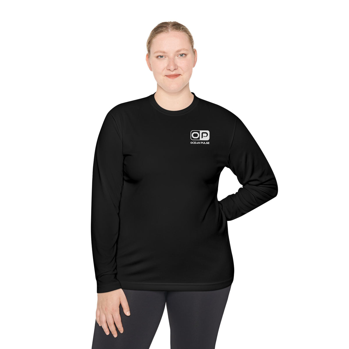 OP Florida Keys Reef Slam Long Sleeve Performance Fishing Shirt by Ocean Pulse (Black)