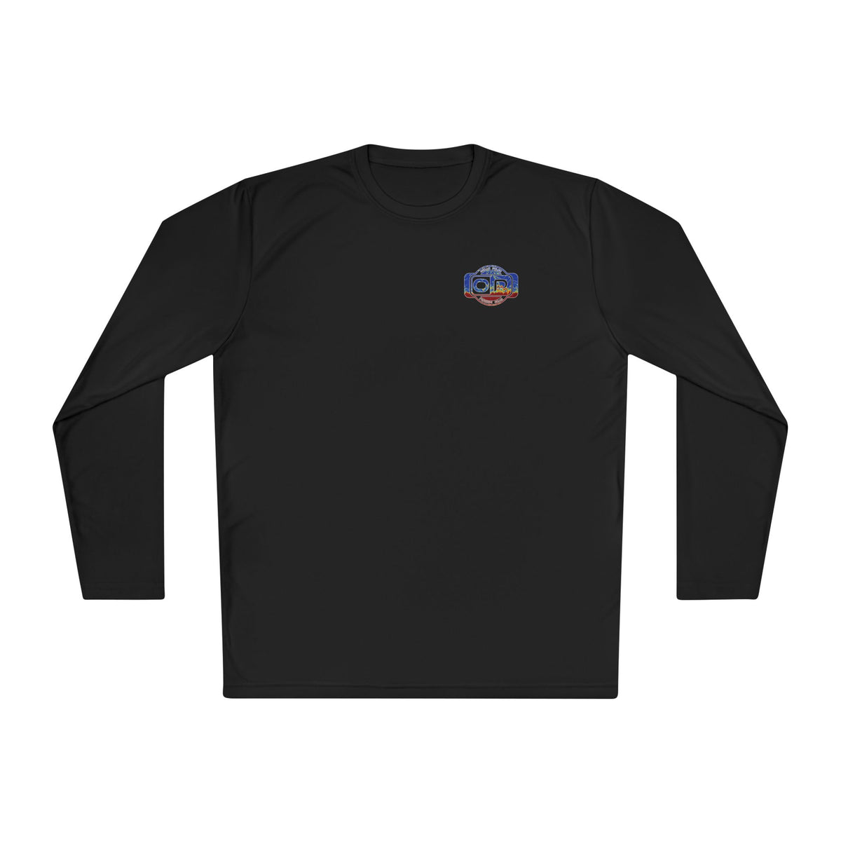 OP Sonar Series Long Sleeve Performance Fishing Shirt by Ocean Pulse (Black)