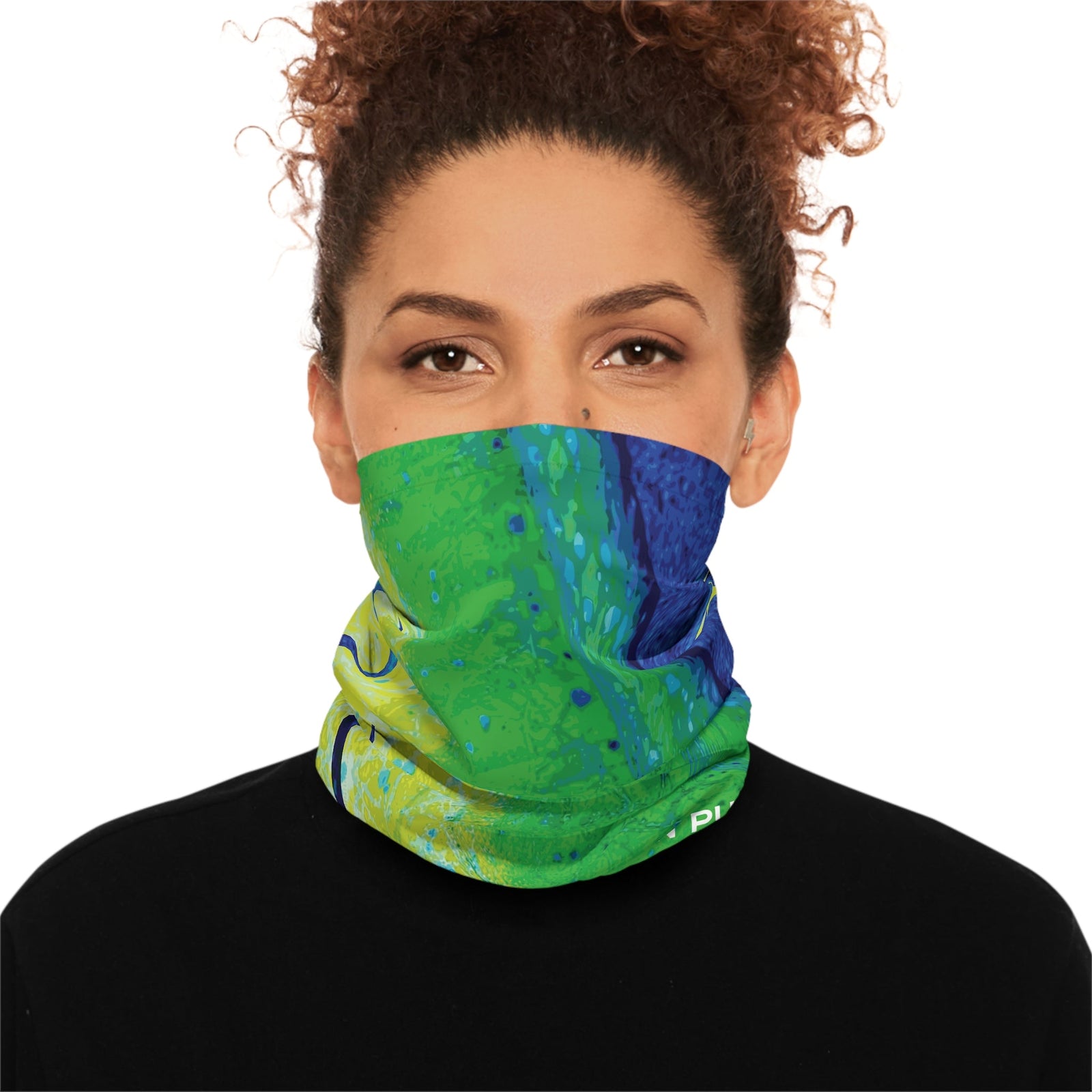 Mahi Mahi UPF50 Face Mask by Ocean Pulse | Fishing Mask, Face Guard, Sun Protection - Ocean Pulse Gear