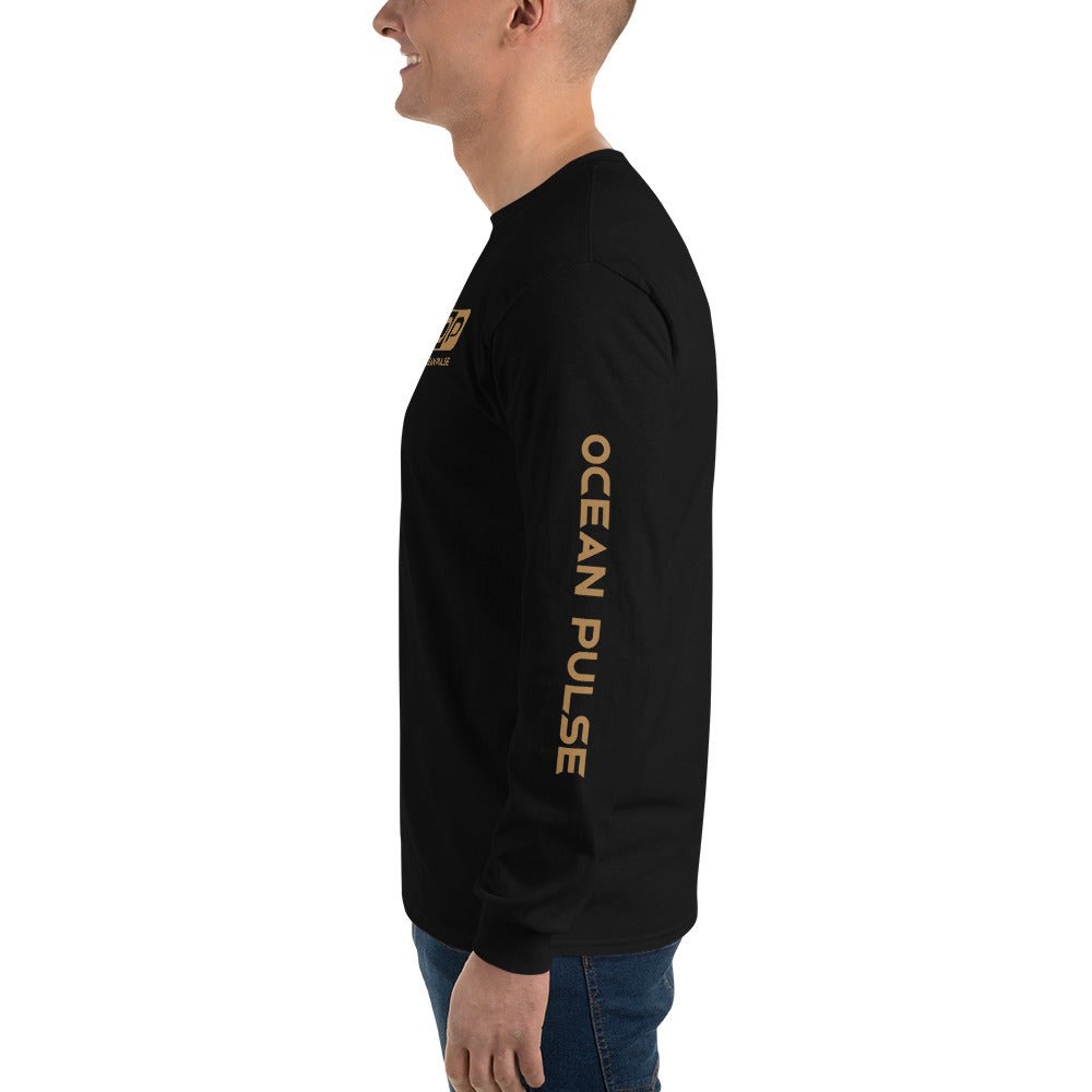 Ocean Pulse Long Sleeve Shirt (Black) - Ocean Pulse Gear