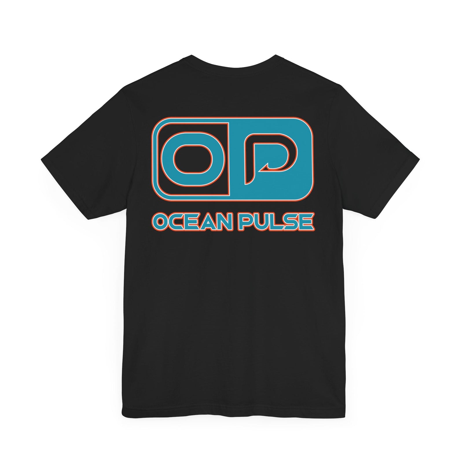 Ocean Pulse OG Short Sleeve Tee in Miami Dolphins Colorway (Black) - Ocean Pulse Gear