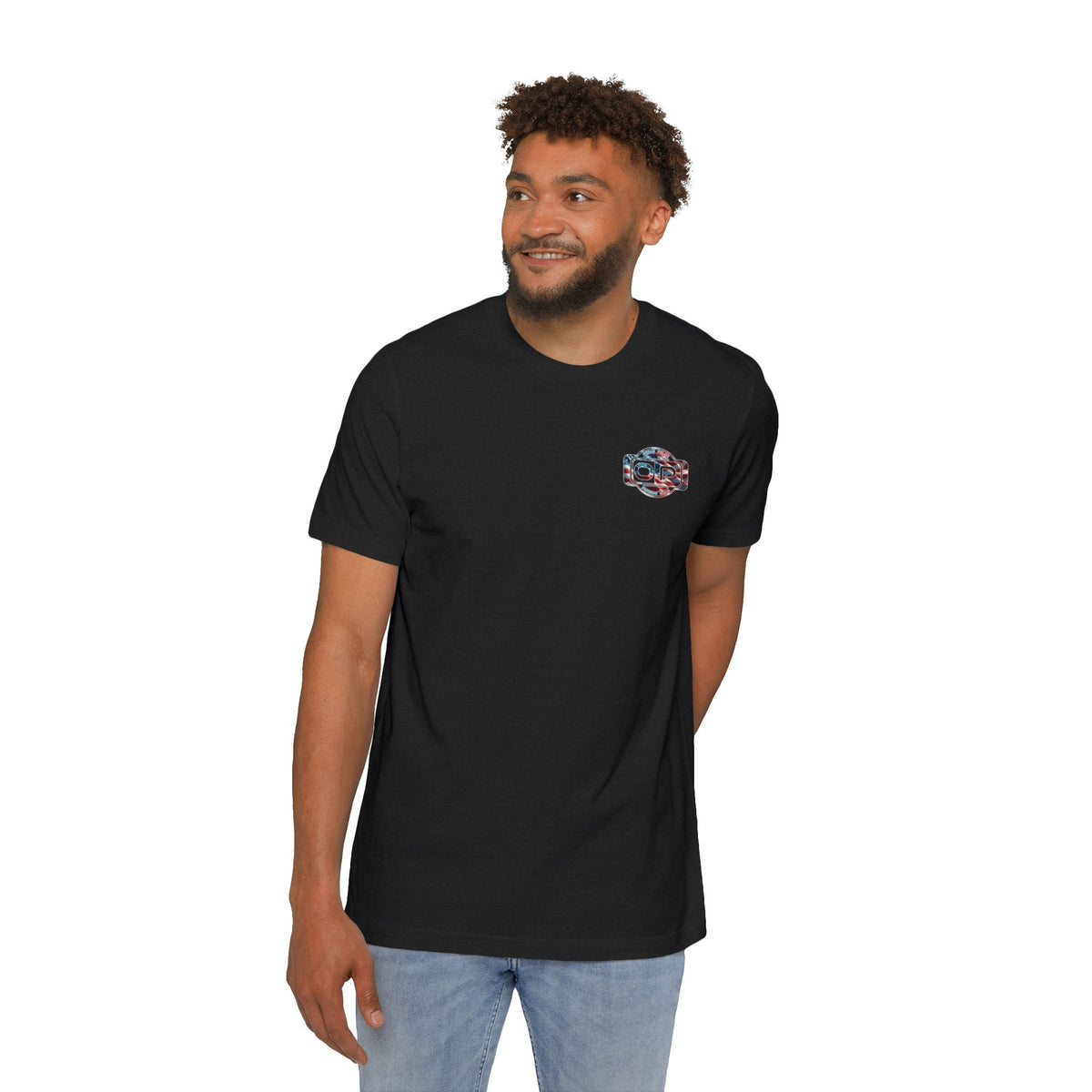 Ocean Pulse Patriot Short Sleeve T-Shirt (Black) - Ocean Pulse Gear
