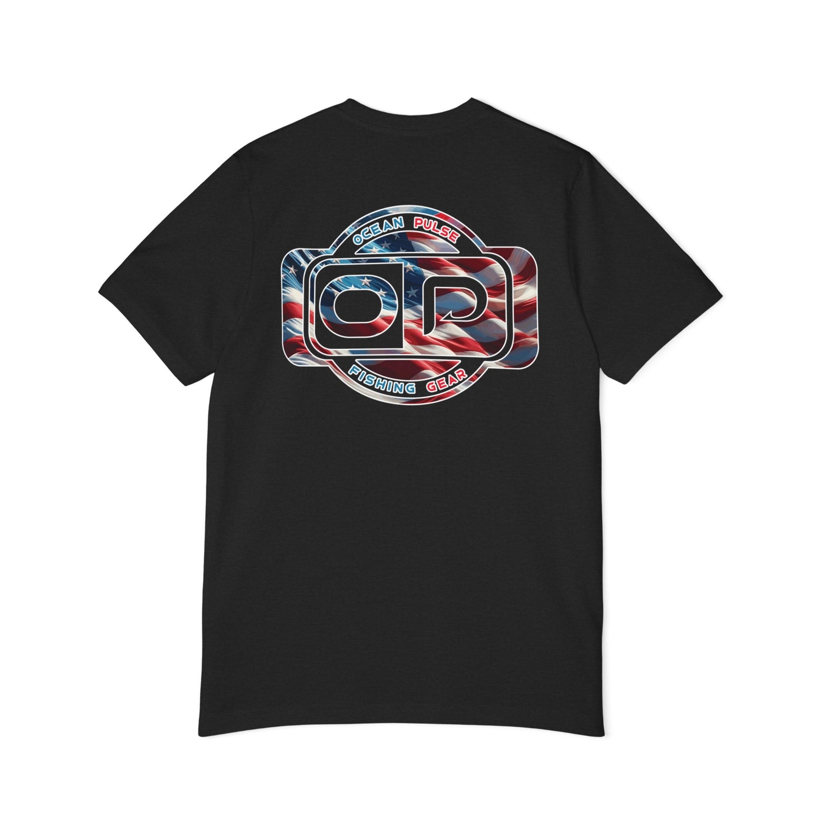 Ocean Pulse Patriot Short Sleeve T-Shirt (Black) - Ocean Pulse Gear