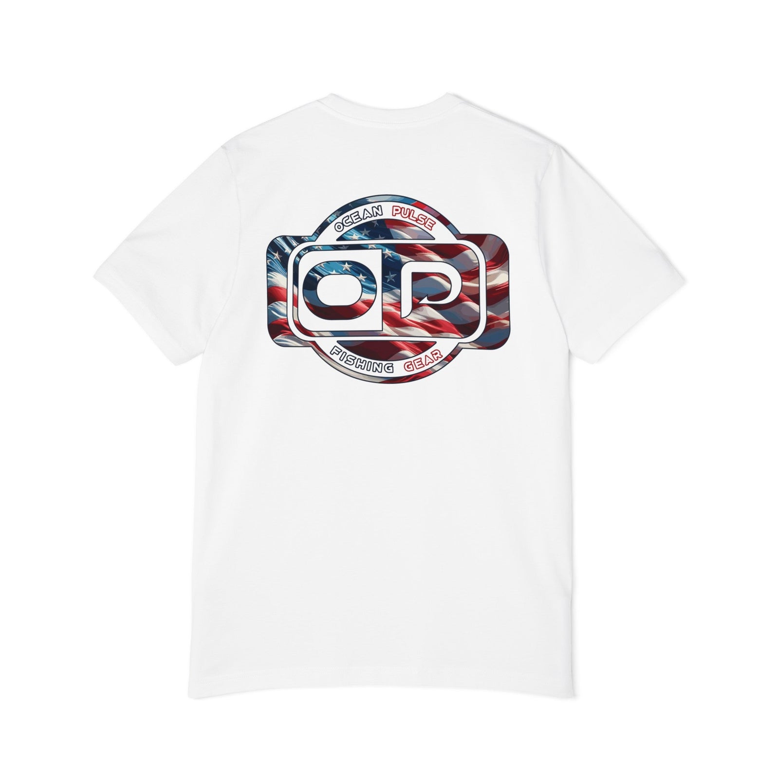 Ocean Pulse Patriot Short Sleeve T-Shirt (White) - Ocean Pulse Gear