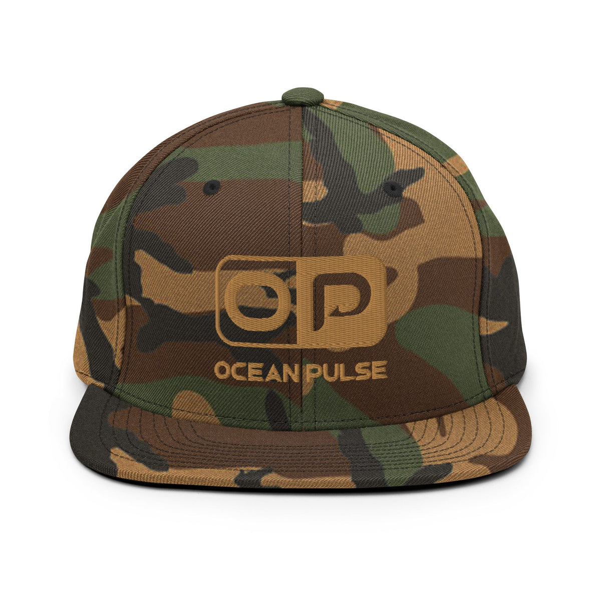 OP Camo Snapback Hat by Ocean Pulse - Ocean Pulse Gear