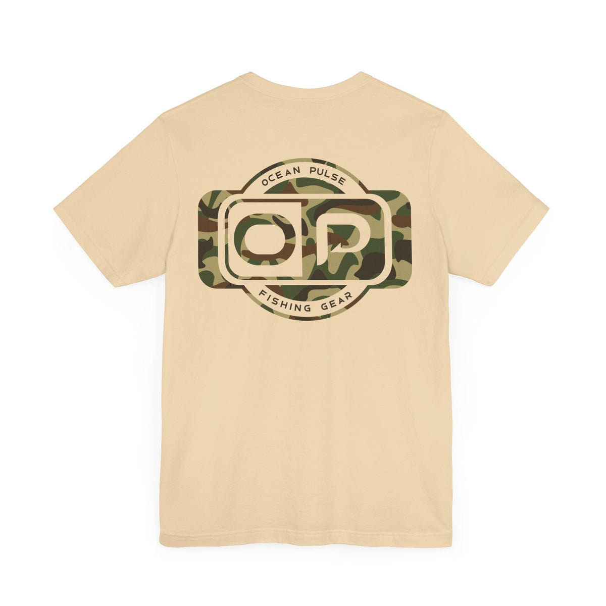 OP Camo T-Shirt By Ocean Pulse (Sand) - Ocean Pulse Gear