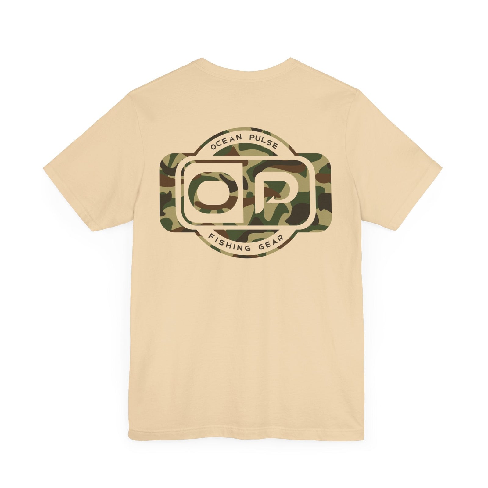 OP Camo T-Shirt By Ocean Pulse (Sand) - Ocean Pulse Gear