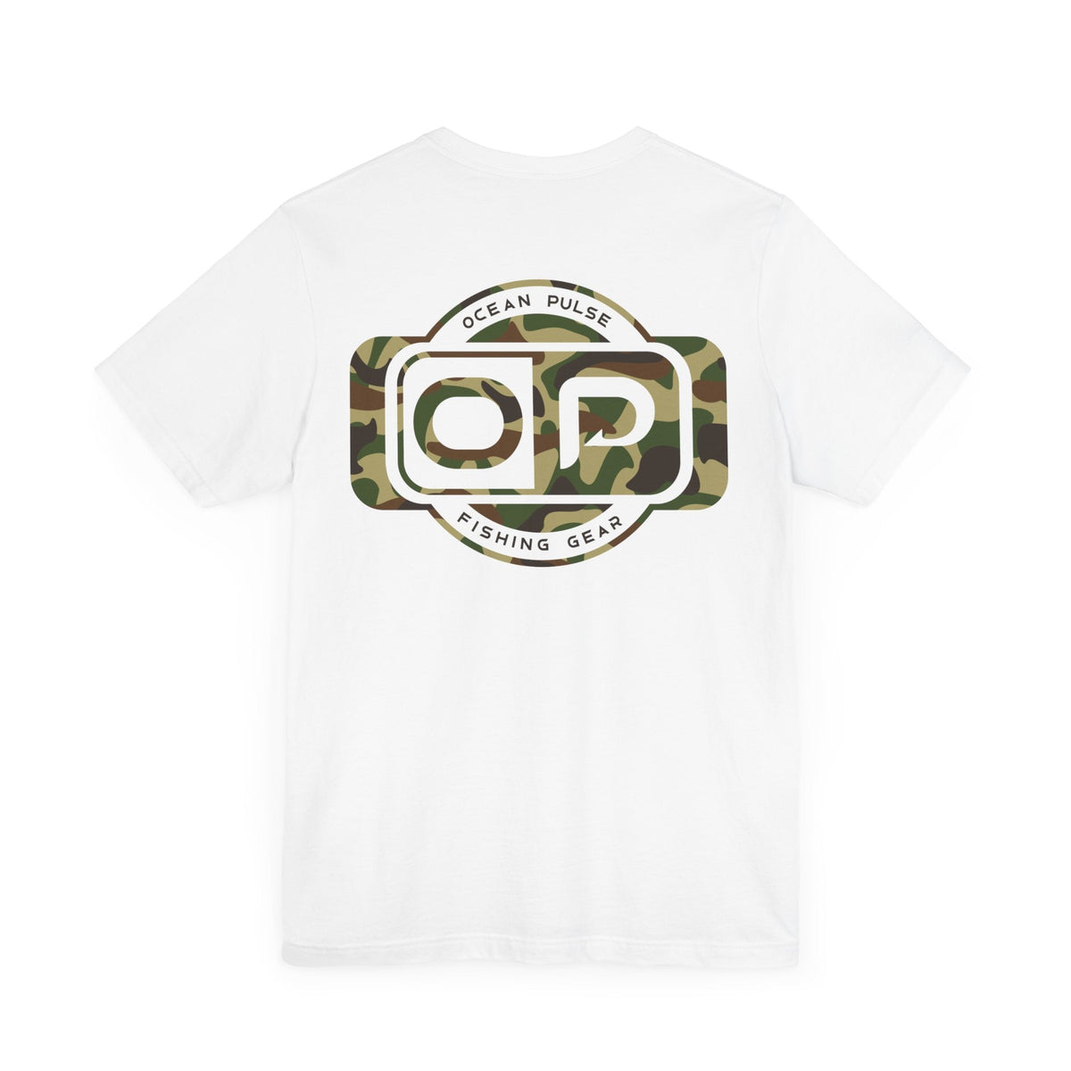 OP Camo T-Shirt By Ocean Pulse (White) - Ocean Pulse Gear