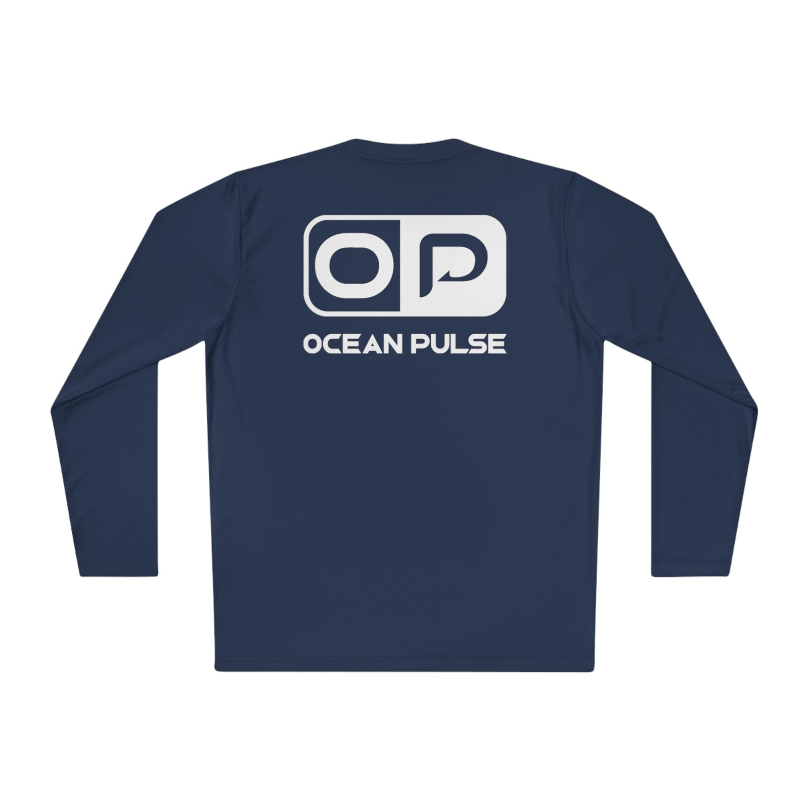 OP OG Long Sleeve Performance Fishing Shirt by Ocean Pulse (Navy Blue) - Ocean Pulse Gear