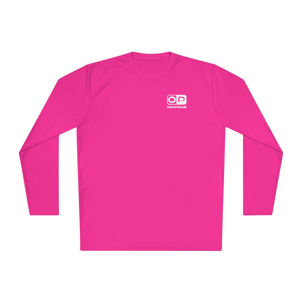 OP OG Long Sleeve Performance Fishing Shirt by Ocean Pulse (Neon Pink) - Ocean Pulse Gear