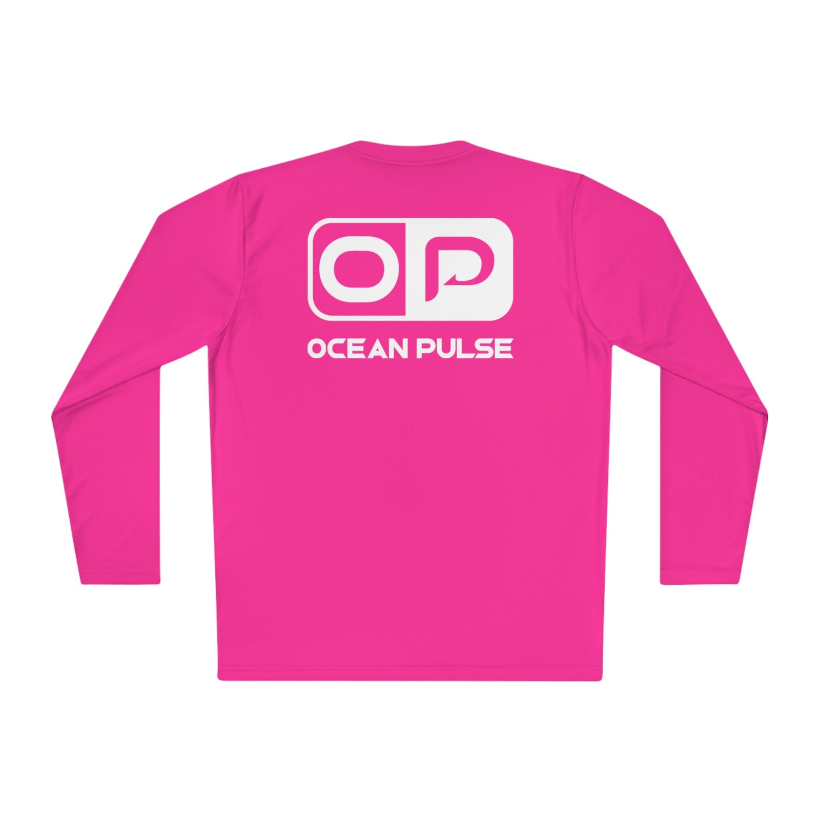 OP OG Long Sleeve Performance Fishing Shirt by Ocean Pulse (Neon Pink) - Ocean Pulse Gear