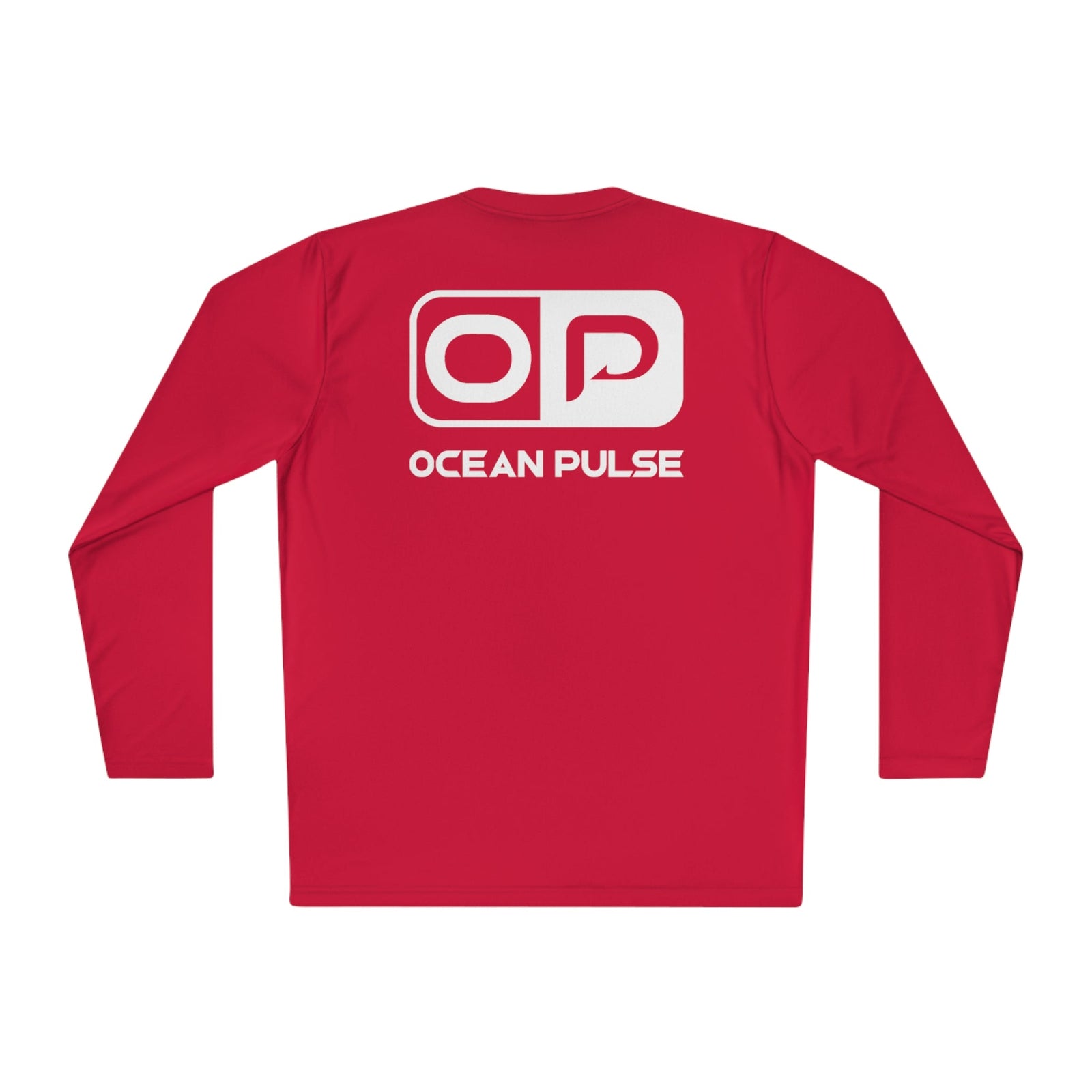 OP OG Long Sleeve Performance Fishing Shirt by Ocean Pulse (Red) - Ocean Pulse Gear