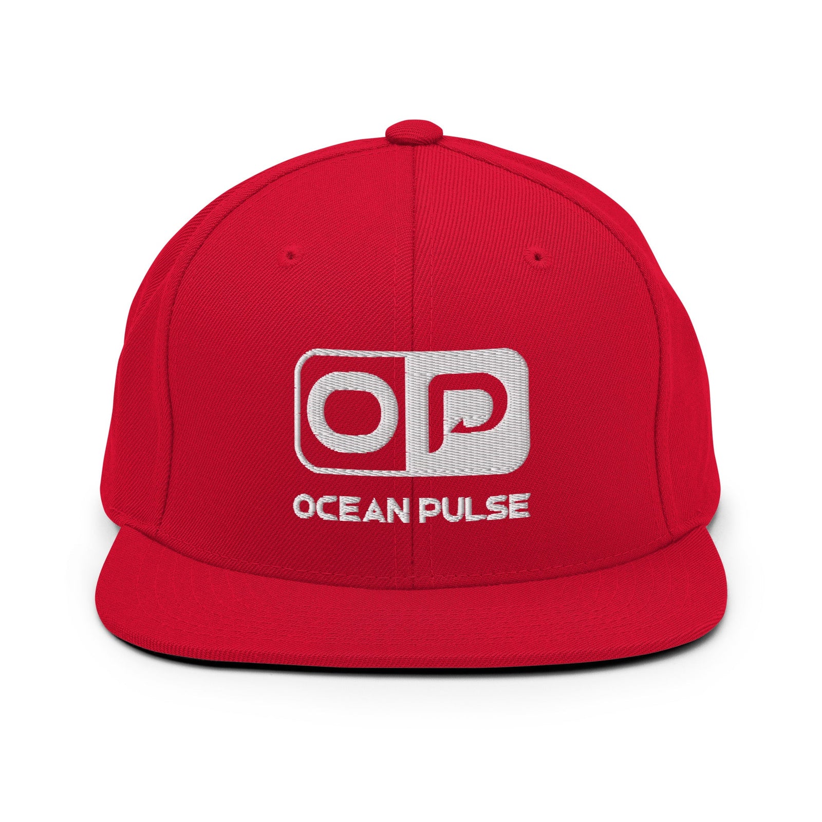 OP OG Snapback Hat by Ocean Pulse (Red) - Ocean Pulse Gear