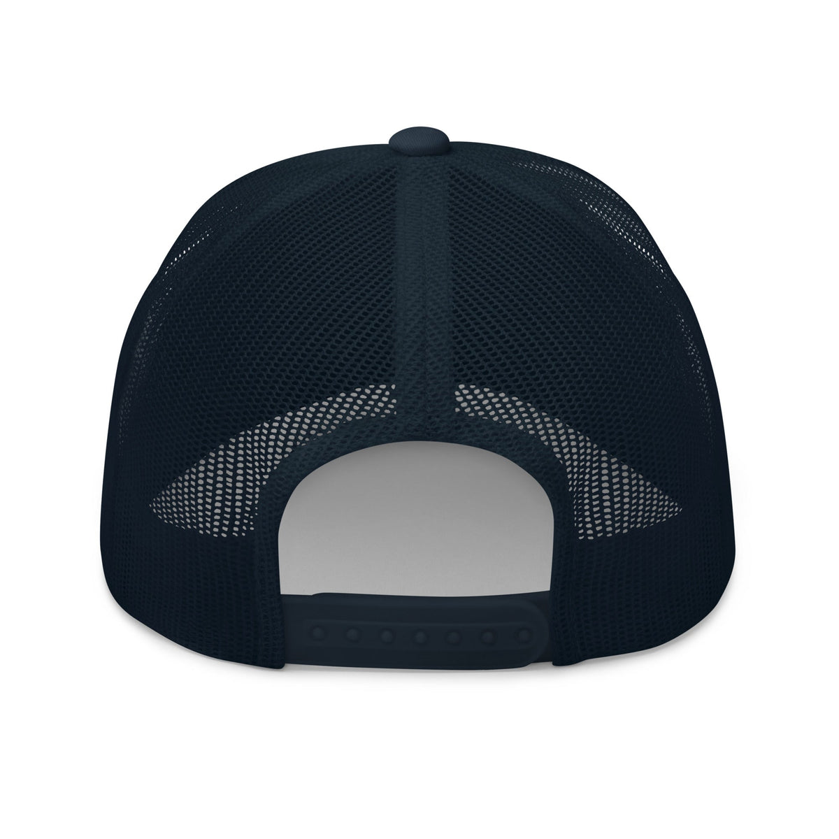 OP Trucker Hat by Ocean Pulse (Navy / Silver) - Ocean Pulse Gear