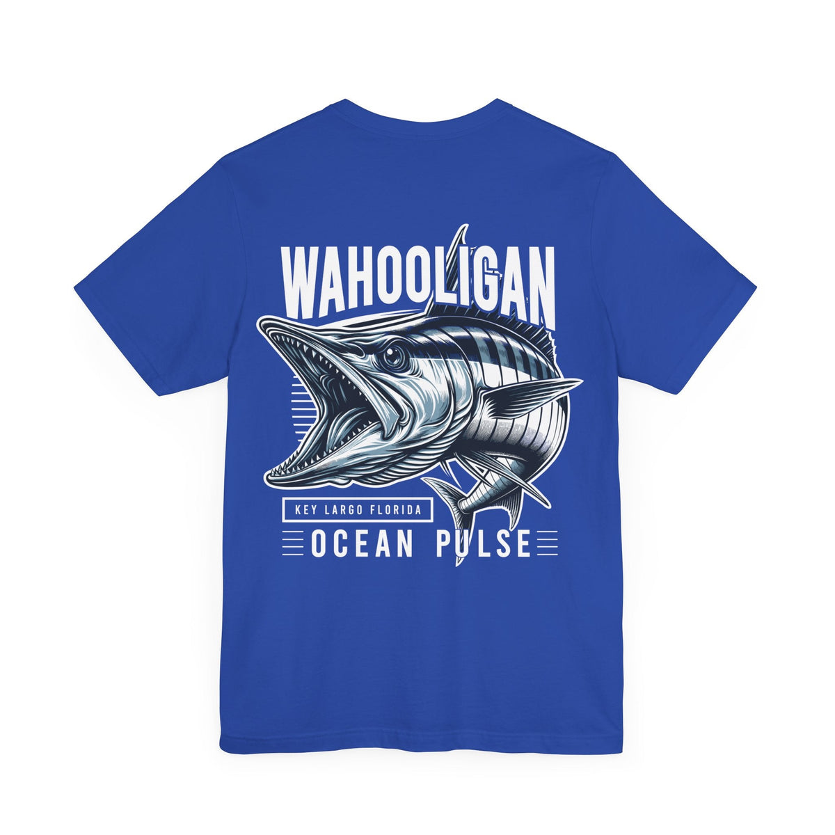 Wahooligan T-Shirt by Ocean Pulse (Royal Blue) - Ocean Pulse Gear